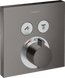 Термостат прихованого монтажу HANSGROHE SHOWERSELECT 15763340, чорний матовий хром 82526 фото 1