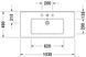 Умывальник накладной DURAVIT ME BY STARCK 2336100000, 1030 мм 800005960 фото 3