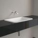 Умывальник накладной VILLEROY & BOCH LOOP & FRIENDS 4A5801RW, 615x380 мм с переливом, CeramicPlus, белый 800005819 фото 2