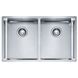 Кухонная мойка FRANKE BOX BXX 220/120-34-34 127.0370.188, нержавеющая сталь 800006960 фото 1