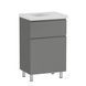 Тумба с умывальником RJ FLORA RJFU073-0160GRSET 95126 фото 1