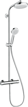 Душевая система с термостатом HANSGROHE CROMETTA 27265400, хром с белым 48885 фото