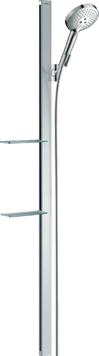 Душевой набор с душевой штангой и мыльницей HANSGROHE RAINDANCE SELECT 27647000 800003820 фото
