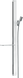 Штанга для душу зі шлангом для душу HANSGROHE UNICA 27640400, хром з білим 73673 фото 1