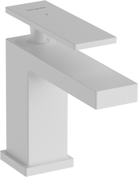 Смеситель для раковины только для холодной воды HANSGROHE TECTURIS E 73013700, белый матовый 800004171 фото