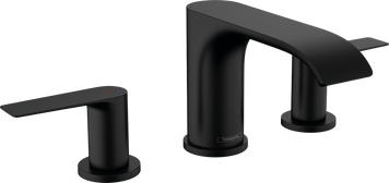 Смеситель для раковины с донным клапаном HANSGROHE VIVENIS 75033670, черный матовый 800004071 фото