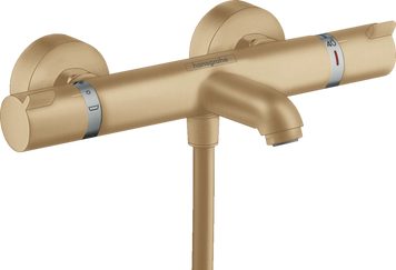 Смеситель с термостатом для ванны HANSGROHE ECOSTAT 13114140, бронза 76609 фото