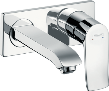 Смеситель для раковины настенный HANSGROHE METRIS 31085000 24718 фото