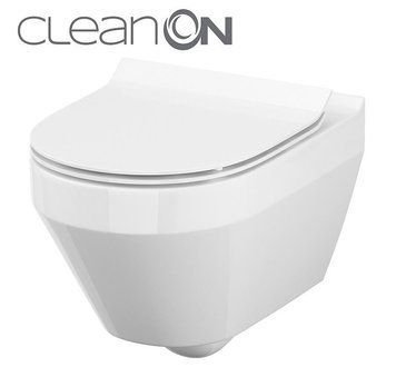 Унитаз подвесной CERSANIT CREA S701-403, В216 CLEAN ON, белый 80000003362 фото