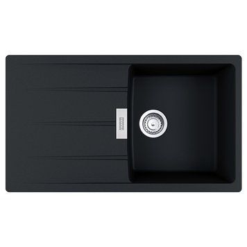 Кухонная мойка FRANKE CENTRO CNG 611-86 114.0701.823, оникс 800006911 фото