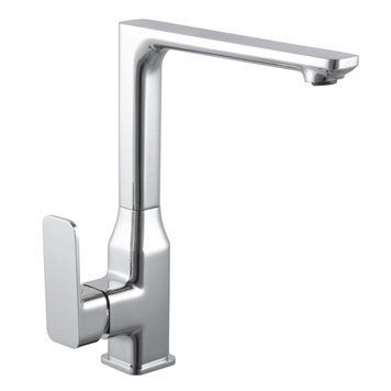 Смеситель для кухни с выдвижным изливом IMPRESE PIVOT f03408501WB 86275 фото