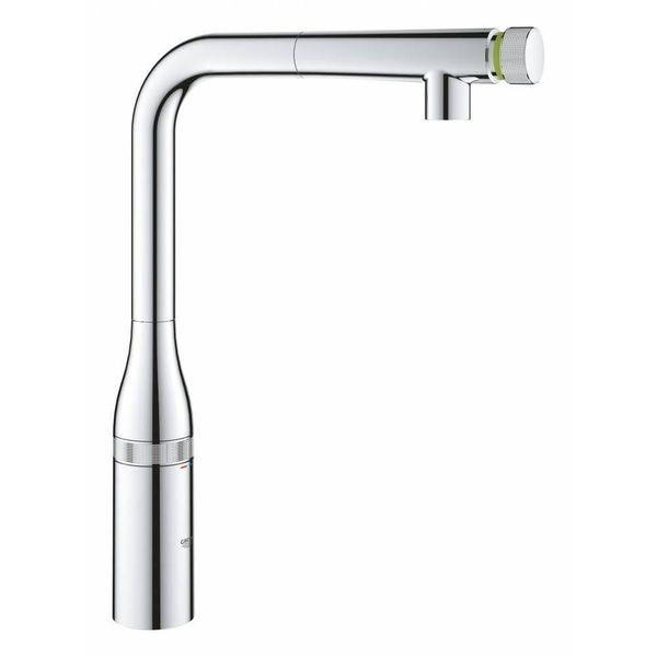 Змішувач для кухні з висувним виливом GROHE MINTA 31613000 71234 фото