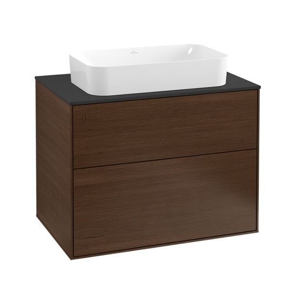 Тумба під раковину VILLEROY & BOCH FINION F22100PD, чорний 800005620 фото