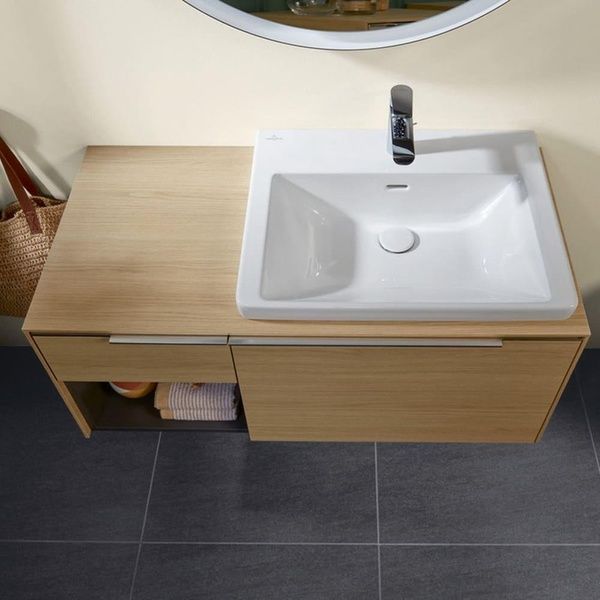 Умивальник VILLEROY & BOCH SUBWAY 3.0 4А706501 83642 фото