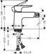 Змішувач для біде HANSGROHE TALIS E 71721000 54655 фото 2