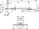 Верхний душ 300 1jet AXOR SHOWER SOLUTIONS 35300000, с держателем 73523 фото 2