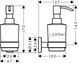 Дозатор рідкого мила HANSGROHE LOGIS 41714000, хром 62399 фото 2