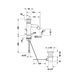 Смеситель для биде DURAVIT WHITE TULIP WT2400001010 800006111 фото 4