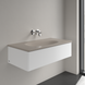 Умывальник накладной VILLEROY & BOCH ANTAO 4A76A3AM, 100x50см, без перелива, без отверстия под смеситель, Ceramic Plus, бежевый 800005870 фото 2