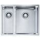 Кухонна мийка FRANKE BOX BXX 260/160-34-16 127.0369.916, нержавіюча сталь 800006961 фото 1