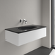 Умивальник накладний VILLEROY & BOCH ANTAO 4A76A3R7, 100x50см, без переливу, без отвору під змішувач, Ceramic Plus, чорний матовий 800005570 фото 2