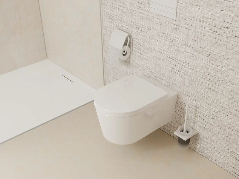 Щетка для унитаза HANSGROHE ADDSTORIS 41752700, белый 81484 фото