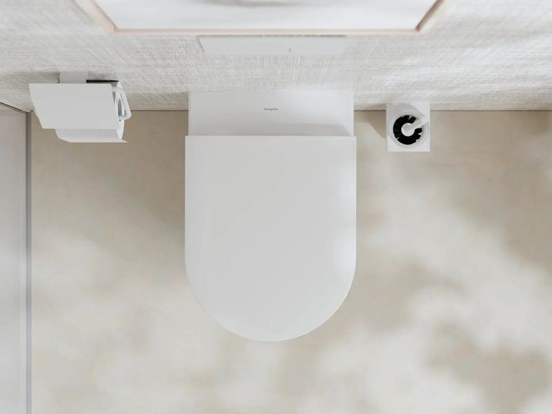Щетка для унитаза HANSGROHE ADDSTORIS 41752700, белый 81484 фото