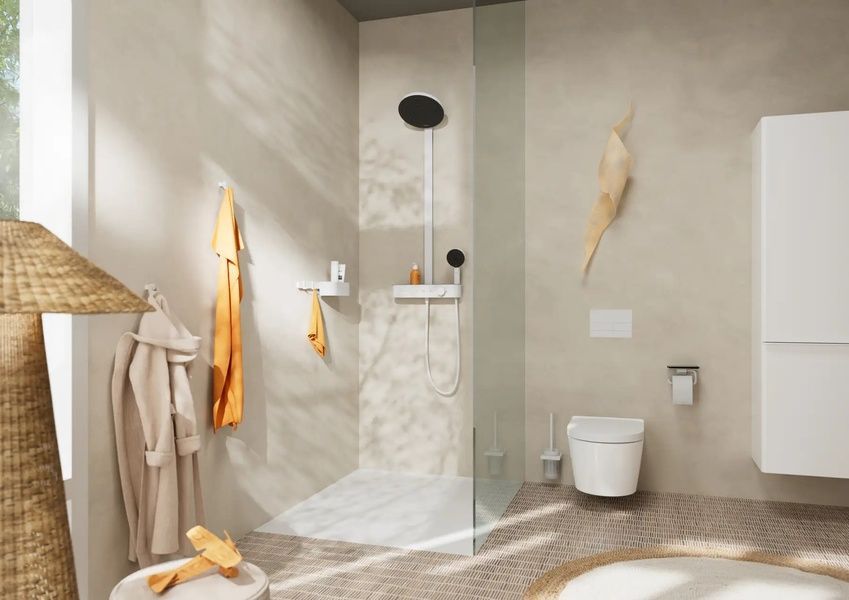 Щетка для унитаза HANSGROHE ADDSTORIS 41752700, белый 81484 фото