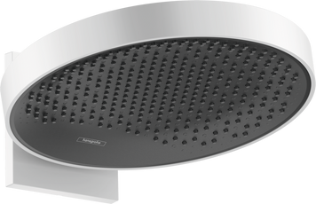 Верхний душ с настенным кронштейном HANSGROHE RAINFINITY 26230700, белый матовый 68685 фото