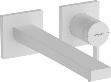 Смеситель для раковины скрытого монтажа HANSGROHE TECTURIS E 73051700, белый матовый 94866 фото
