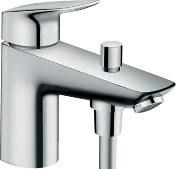 Смеситель с скоростями потока на борт ванны HANSGROHE LOGIS 71315000 46249 фото