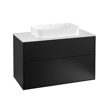 Тумба под раковину VILLEROY & BOCH FINION F23100PD, черный 800005621 фото