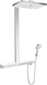 Душевая система с термостатом HANSGROHE RAINMAKER SELECT 27029400, хром с белым 800003722 фото 1
