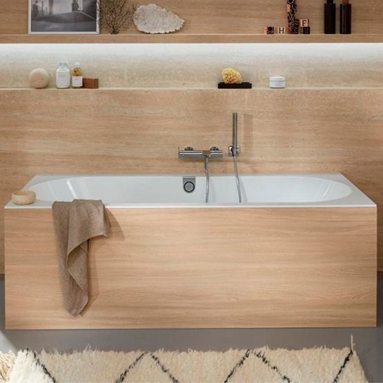 Ванна квариловая VILLEROY & BOCH OBERON 2.0 UBQ170OBR2DV-01, 170x75, белый 71294 фото