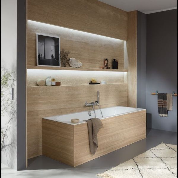Ванна квариловая VILLEROY & BOCH OBERON 2.0 UBQ170OBR2DV-01, 170x75, белый 71294 фото