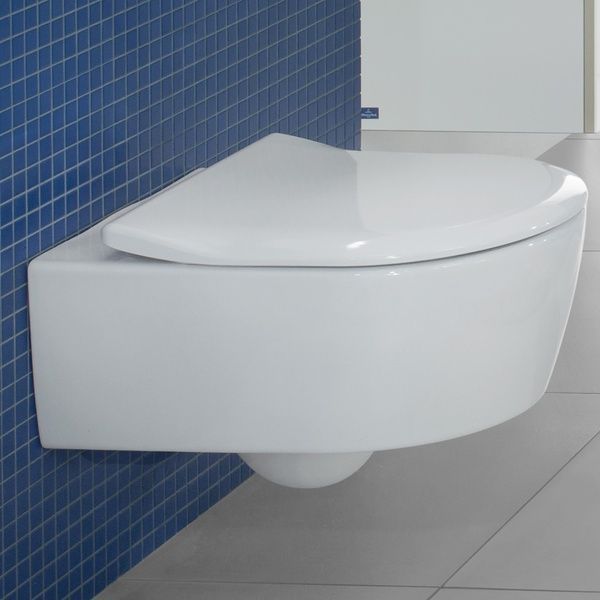 Унитаз подвесной VILLEROY & BOCH AVENTO 5656RS01, Rimless с крышкой SoftClosing, белый 50339 фото