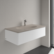 Умивальник накладний VILLEROY & BOCH ANTAO 4A76A2AM, 100x50см, без переливу, з отвором під змішувач, Ceramic Plus, бежевий 800005871 фото 2