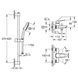 Смеситель для ванны с душевым набором GROHE CUBEO BF101813TR, хром 102616 фото 3