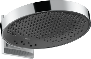 Верхний душ с настенным кронштейном HANSGROHE RAINFINITY 26234000 68612 фото