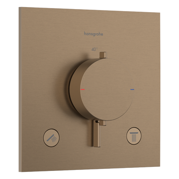 Змішувач прихованого монтажу HANSGROHE ECOSTAT COMFORT 33711140, бронза сатин 100530 фото