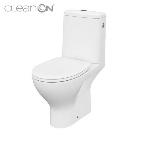 Унітаз підлоговий CERSANIT MODUO K116-001, 649 CLEAN ON 010 3/5, білий 80000003311 фото