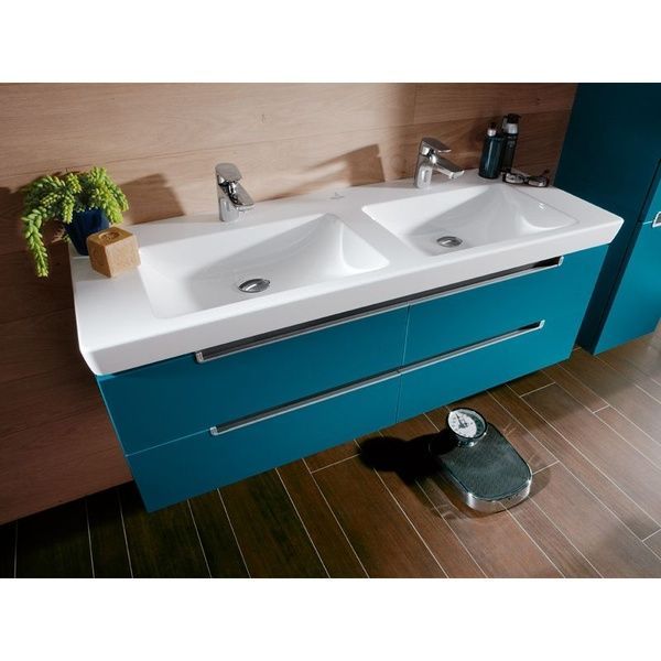 Умивальник підвісний VILLEROY & BOCH SUBWAY 2.0 7175D001, 1300x470, білий 38932 фото