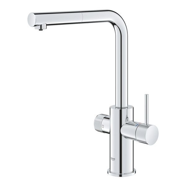 Смеситель для кухни с подключением фильтрованной воды GROHE BLUE 30590000 95785 фото