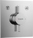 Смеситель для душа скрытого монтажа HANSGROHE DUOTURN E 75417000 94852 фото 1