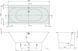Ванна квариловая VILLEROY & BOCH OBERON 2.0 UBQ180OBR2DV-01, 180x80, белый 71297 фото 11