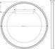 Зеркало настенное AXOR UNIVERSAL CIRCULAR 42848700, белый 800005452 фото 2