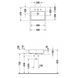 Умивальник накладний DURAVIT VERO AIR 0382550060, 55Х47 800005963 фото 2