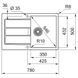 Кухонная мойка FRANKE SIRIUS 2.0 2D 611-78 143.0671.744, бежевый 800006713 фото 2