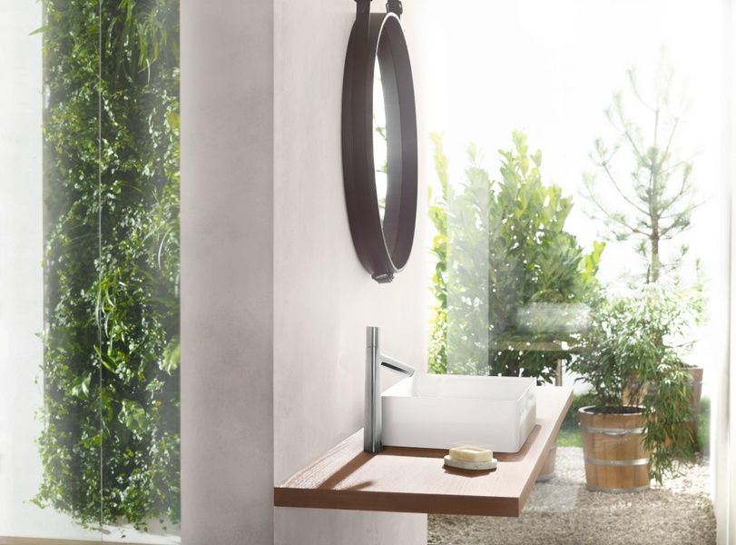 Змішувач для раковини з високим виливом HANSGROHE TALIS SELECT S 72045000 51194 фото