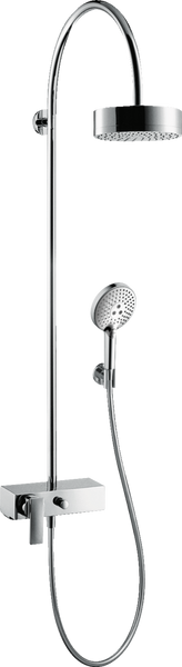 Showerpipe з одноважільним змішувачем і верхнім душем 180 1jet AXOR CITTERIO 39620000 43960 фото